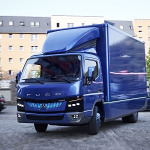 Vom Fuso eCanter der dritten Generation des Elektro-Canter wird eine Kleinserie aufgelegt. ©