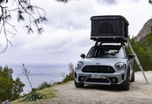 Ein Dachzelt für den „MINI Cooper S Countryman ALL4 in der Untamed Edition“