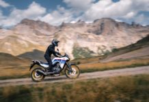 Ab ins Gelände und in die Alpen mit einer XL750 Transalp von Honda