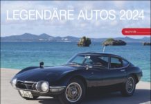 Der 2024er Heye-Wandkalender „Legendäre Autos“