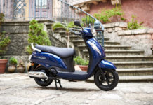 Wie für Berlin gemacht: der Motorroller Address 125 von Suzuki