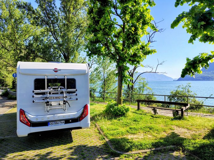 Am Lago Maggiore in der Region Lombarde, Republik Italien © Münzenberg Medien, Foto/ BU: Stefan Pribnow, Ort und Datum der Aufnahme: Lago Maggiore, 30.4.2025