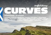 Mit einem Porsche durch Alba kurven und cruisen – Annotation zum Buch „Curves Schottland“ von Stefan Bogner